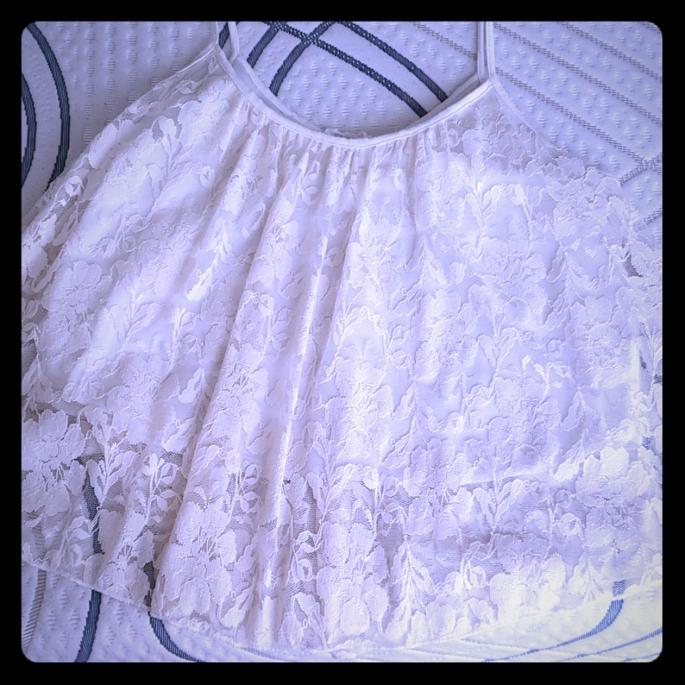 Lacey crop top